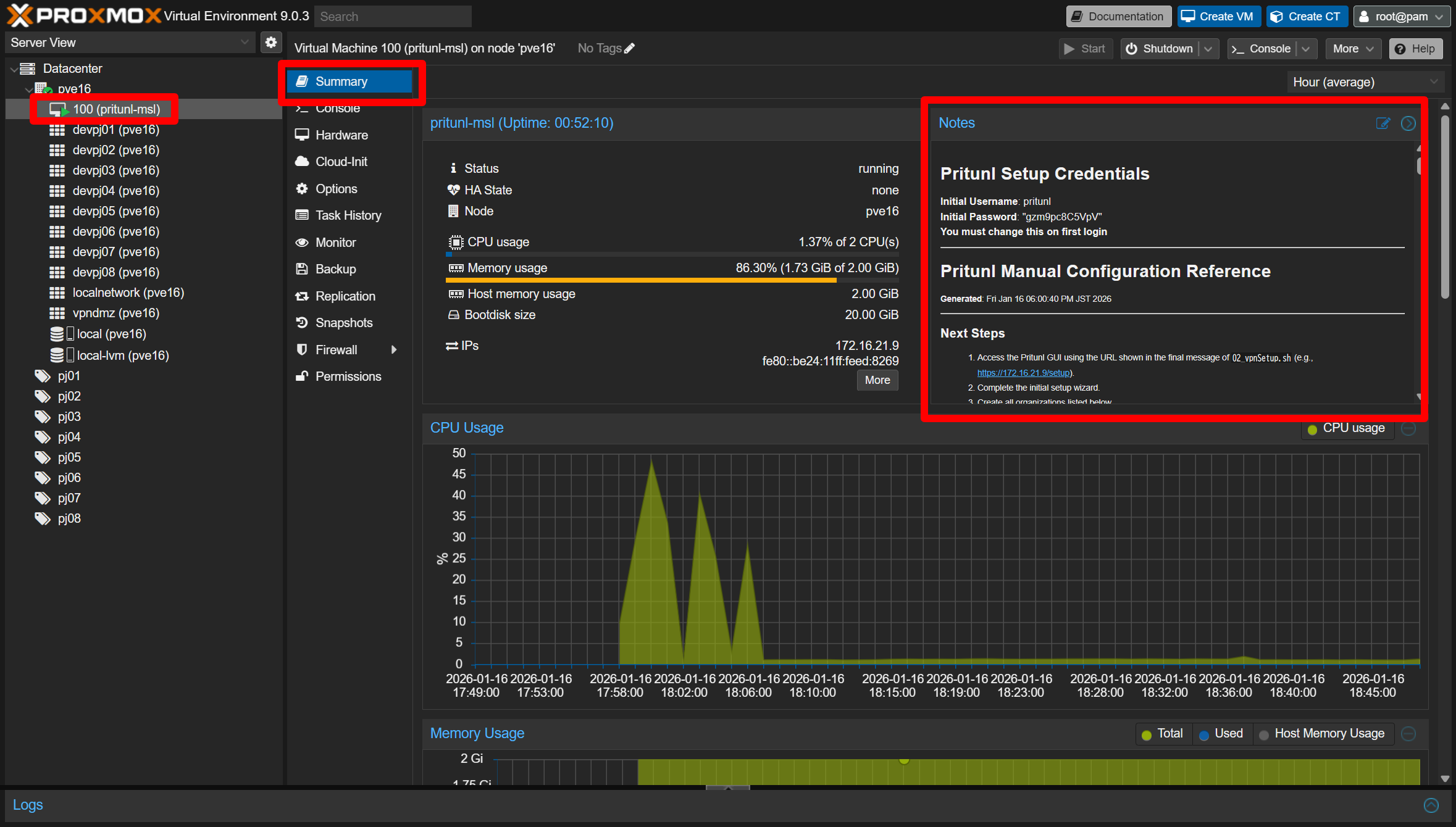 Operation guide example