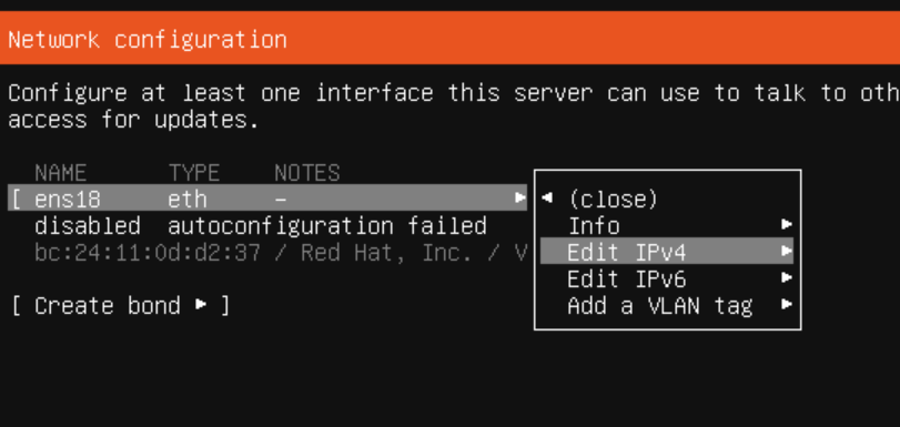 Ubuntuインストール手順1
